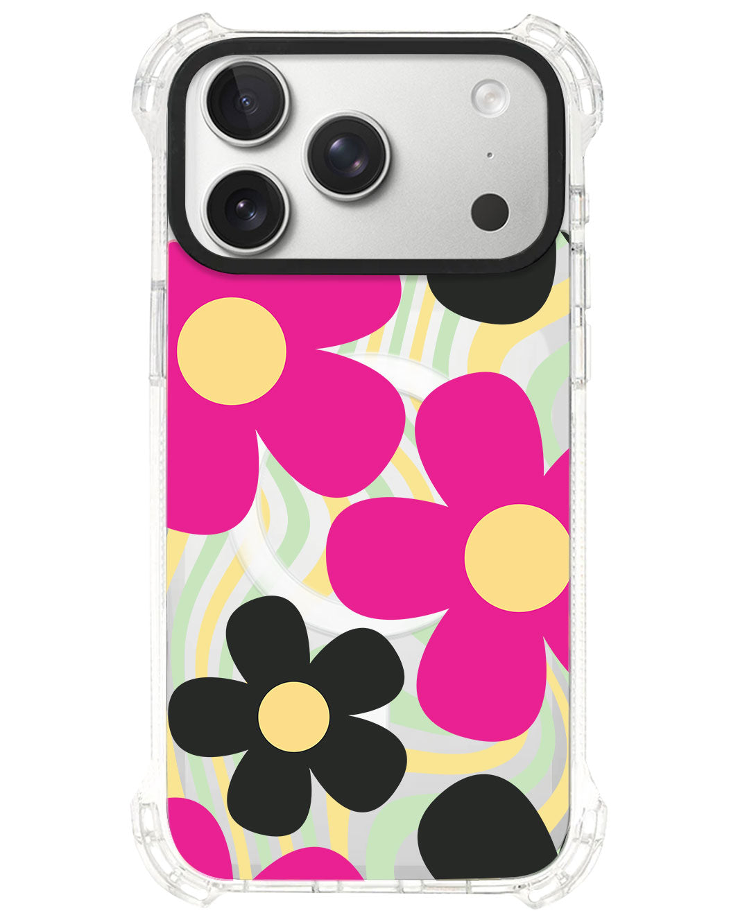iPhone Rearguard UltimateS⁴ - Daisy Hot Pink