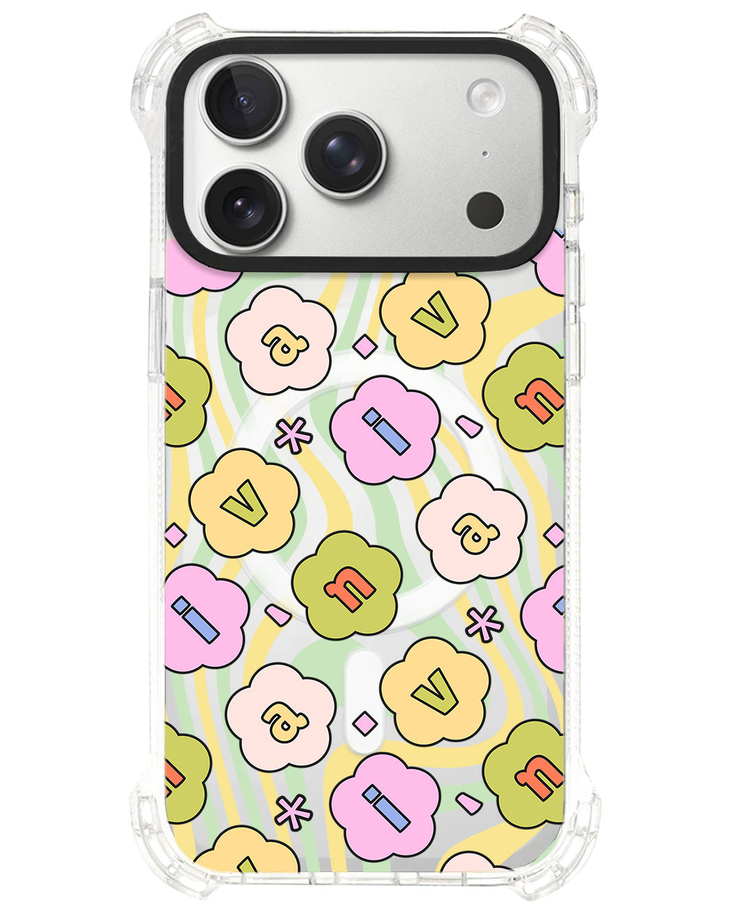 iPhone Rearguard UltimateS⁴ - CUSTOM MONOGRAM 3.0 Flower Petals 1.0