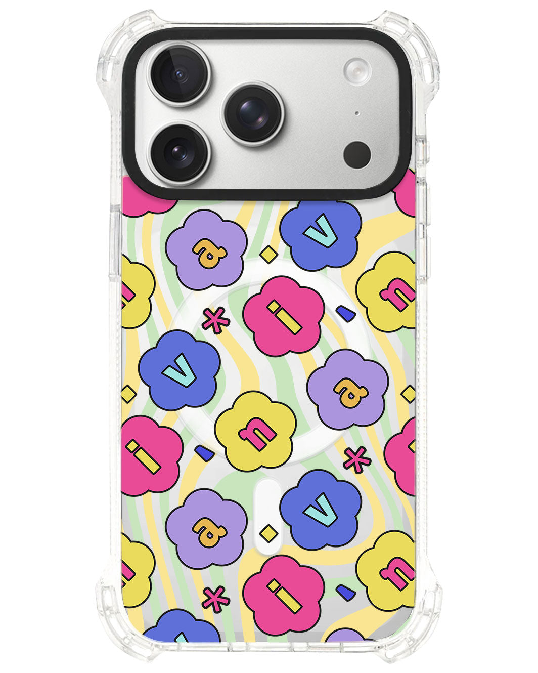 iPhone Rearguard UltimateS⁴ - CUSTOM MONOGRAM 3.0 Flower Petals 2.0