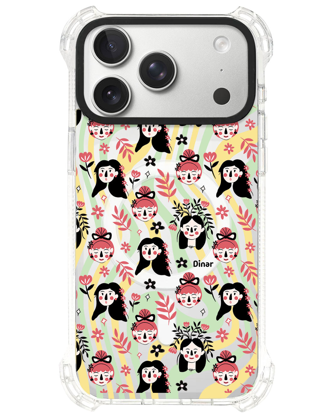 iPhone Rearguard UltimateS⁴ - Flowery Faces