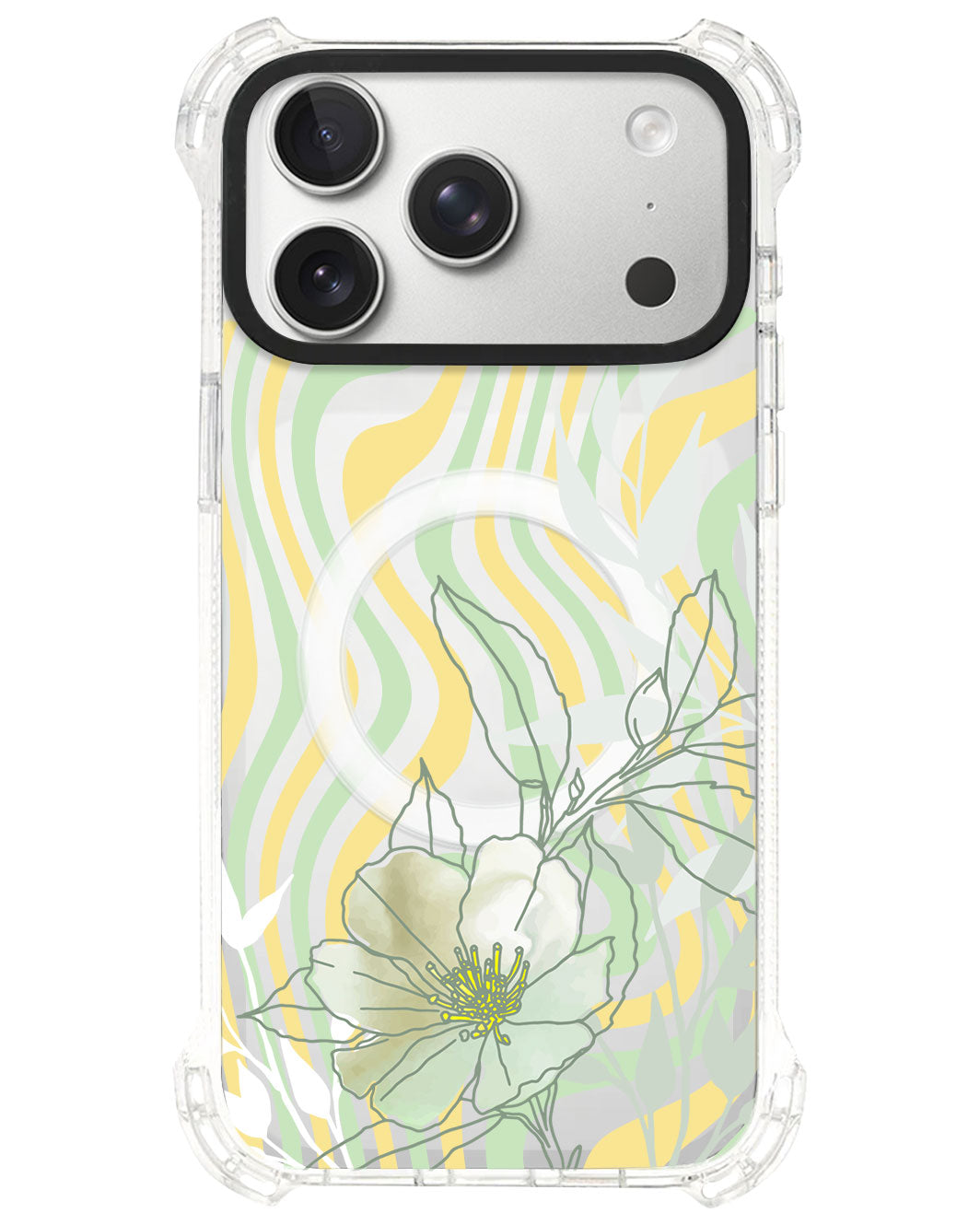 iPhone Rearguard UltimateS⁴ - Greenmint Lily