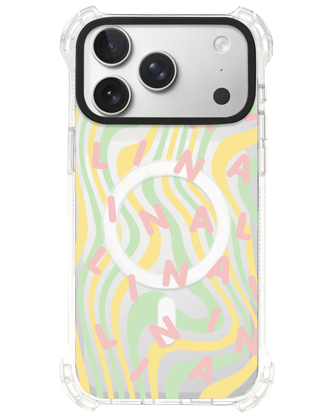 iPhone Rearguard UltimateS⁴ - CUSTOM MONOGRAM 2.0 Rosewater