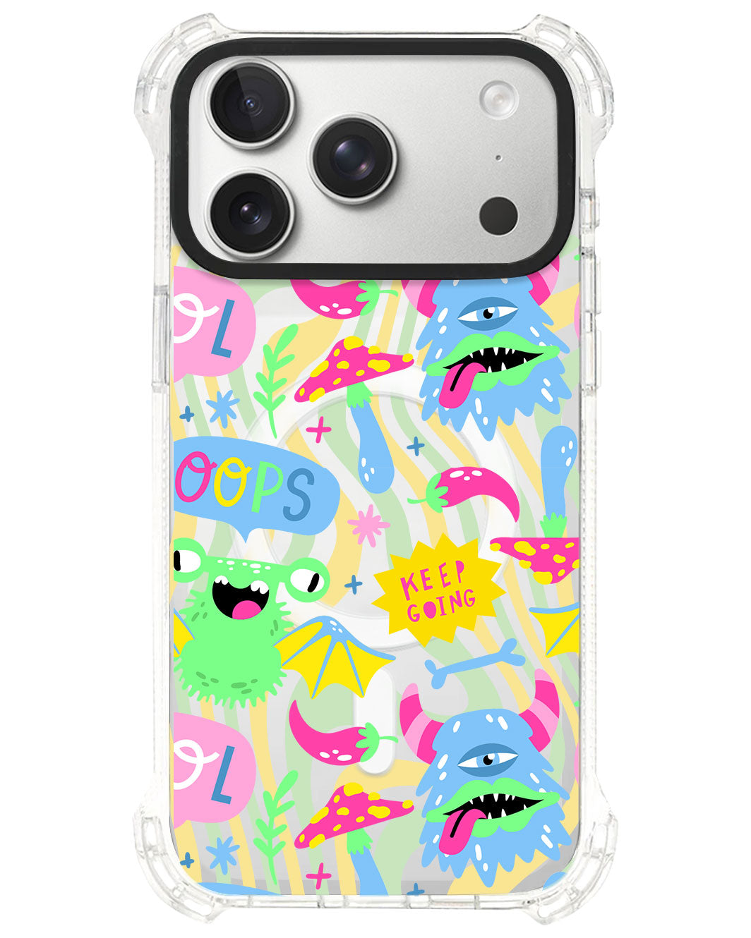 iPhone Ultimate Model-S⁴ - Monster Say Keep Going