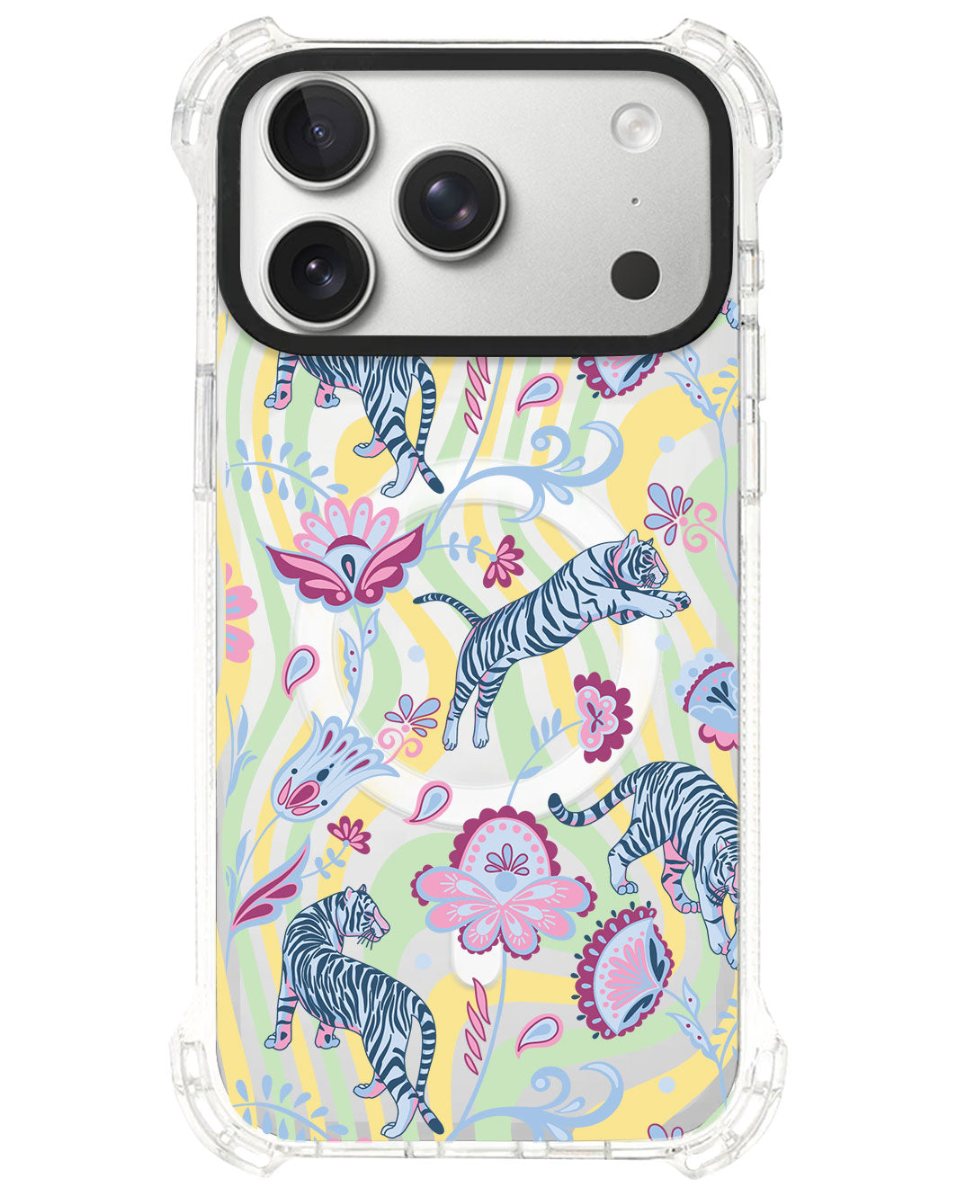 iPhone Rearguard UltimateS⁴ - Tiger & Floral 3.0