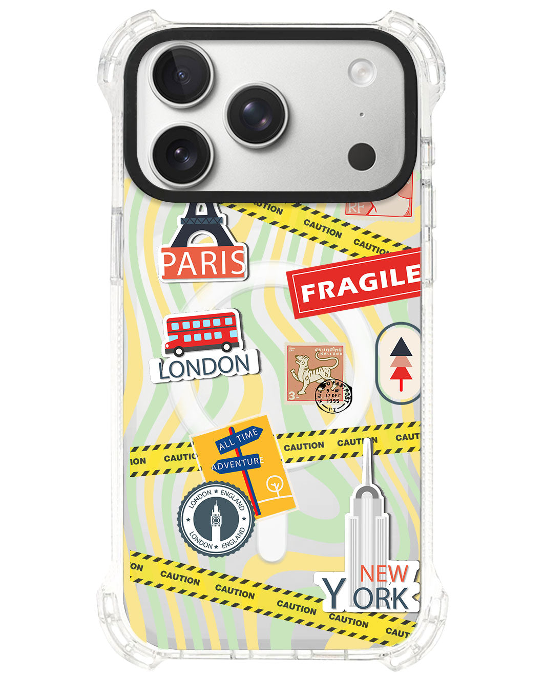 iPhone Rearguard UltimateS⁴ - Travel Stickers
