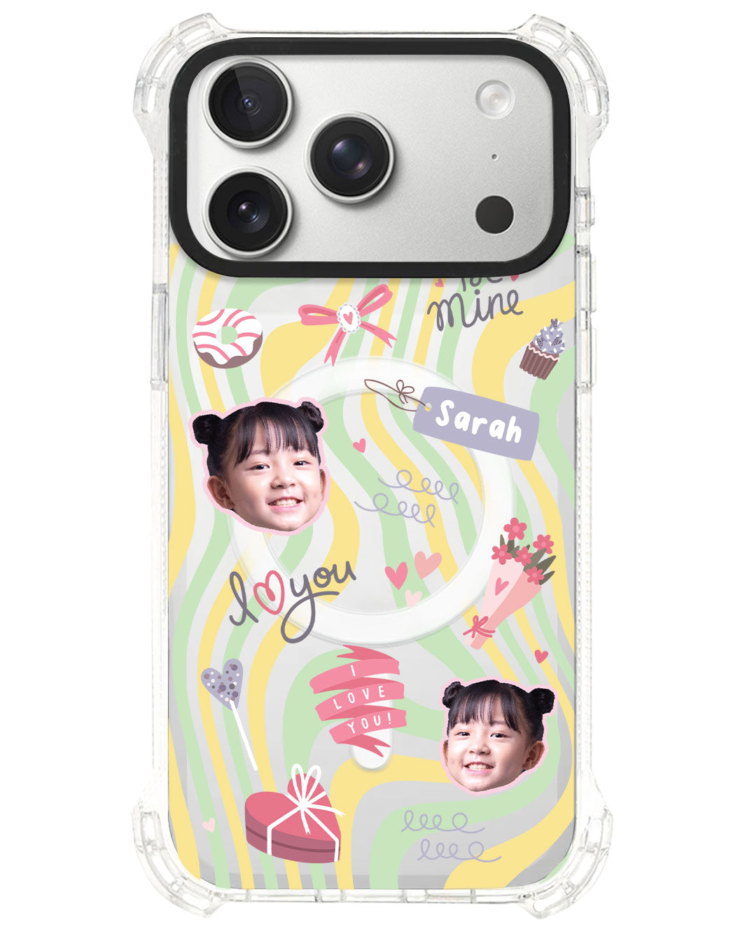 iPhone Rearguard UltimateS⁴ - Face Grid Lovely