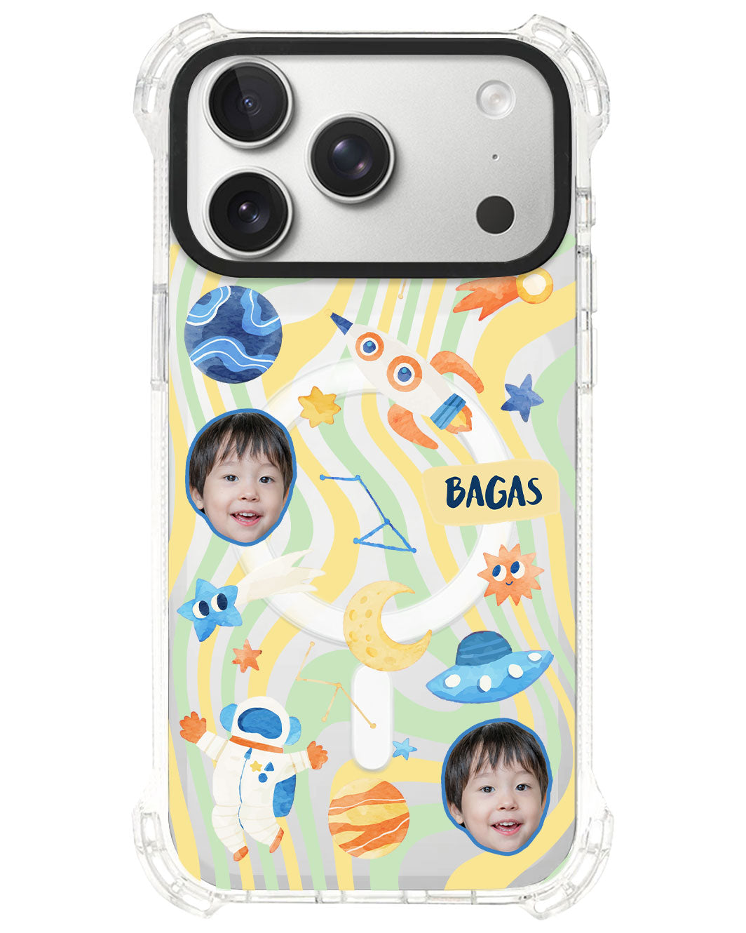 iPhone Rearguard UltimateS⁴ - Face Grid Astronaut