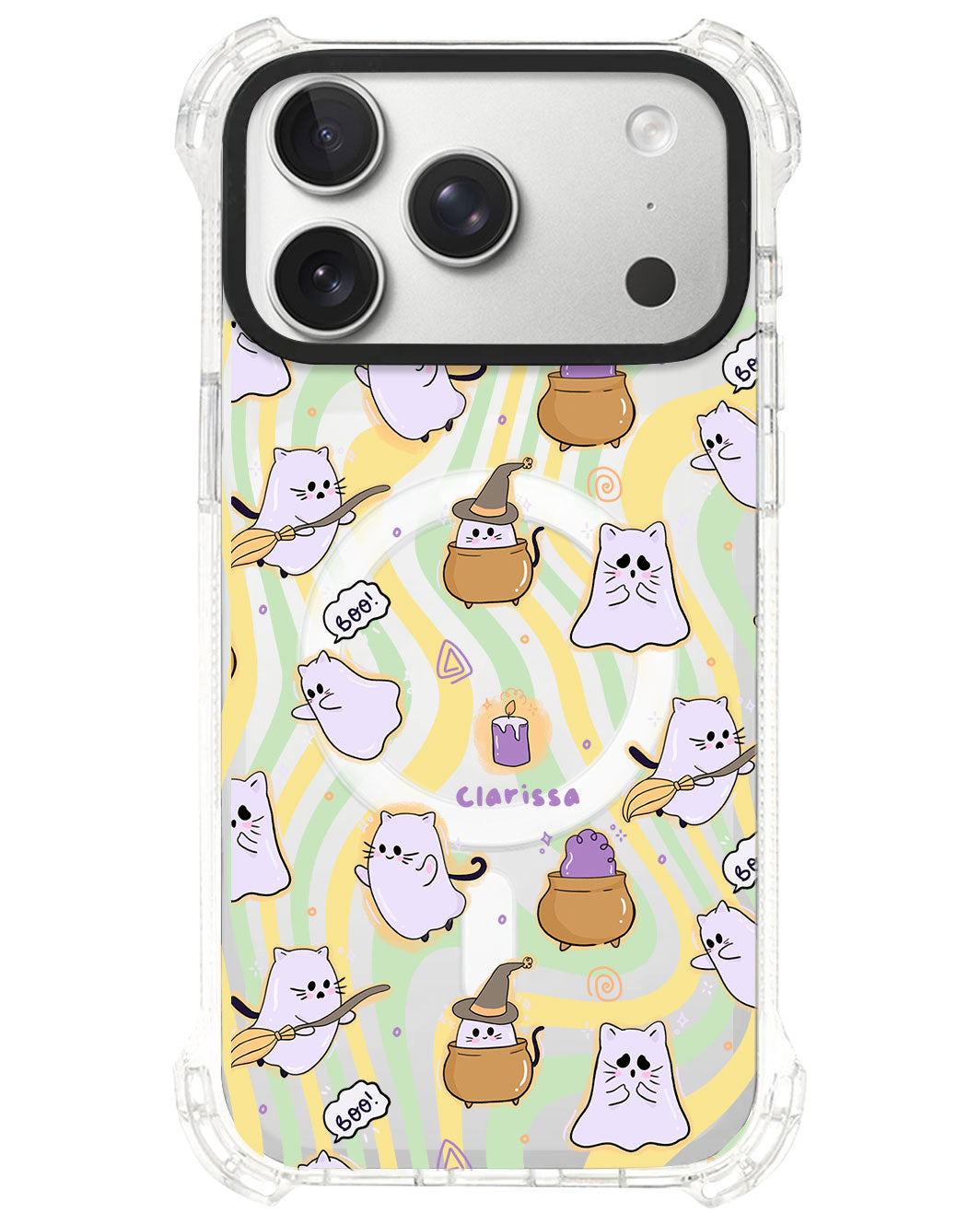 iPhone Rearguard UltimateS⁴ - Spooky cat