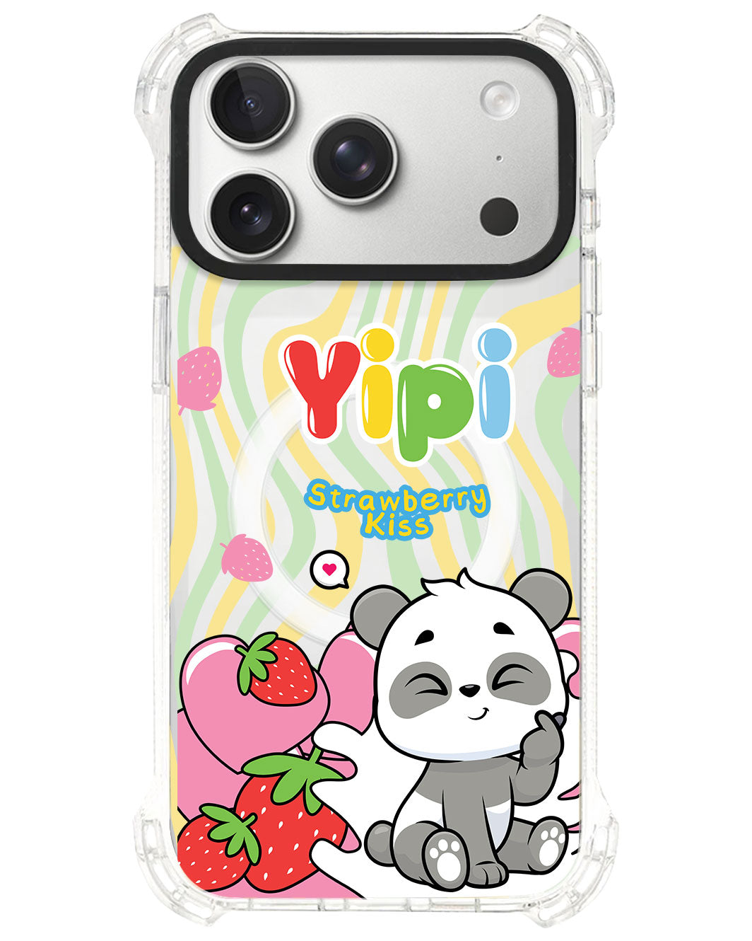 iPhone Rearguard UltimateS⁴ - Yipi Strawberry Kiss