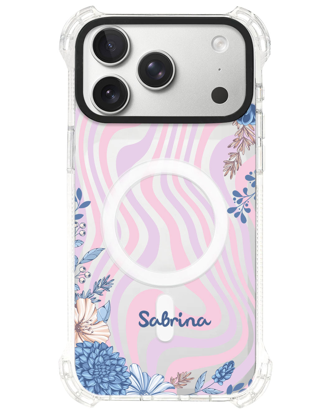iPhone Rearguard UltimateS⁴ - Blue Florals