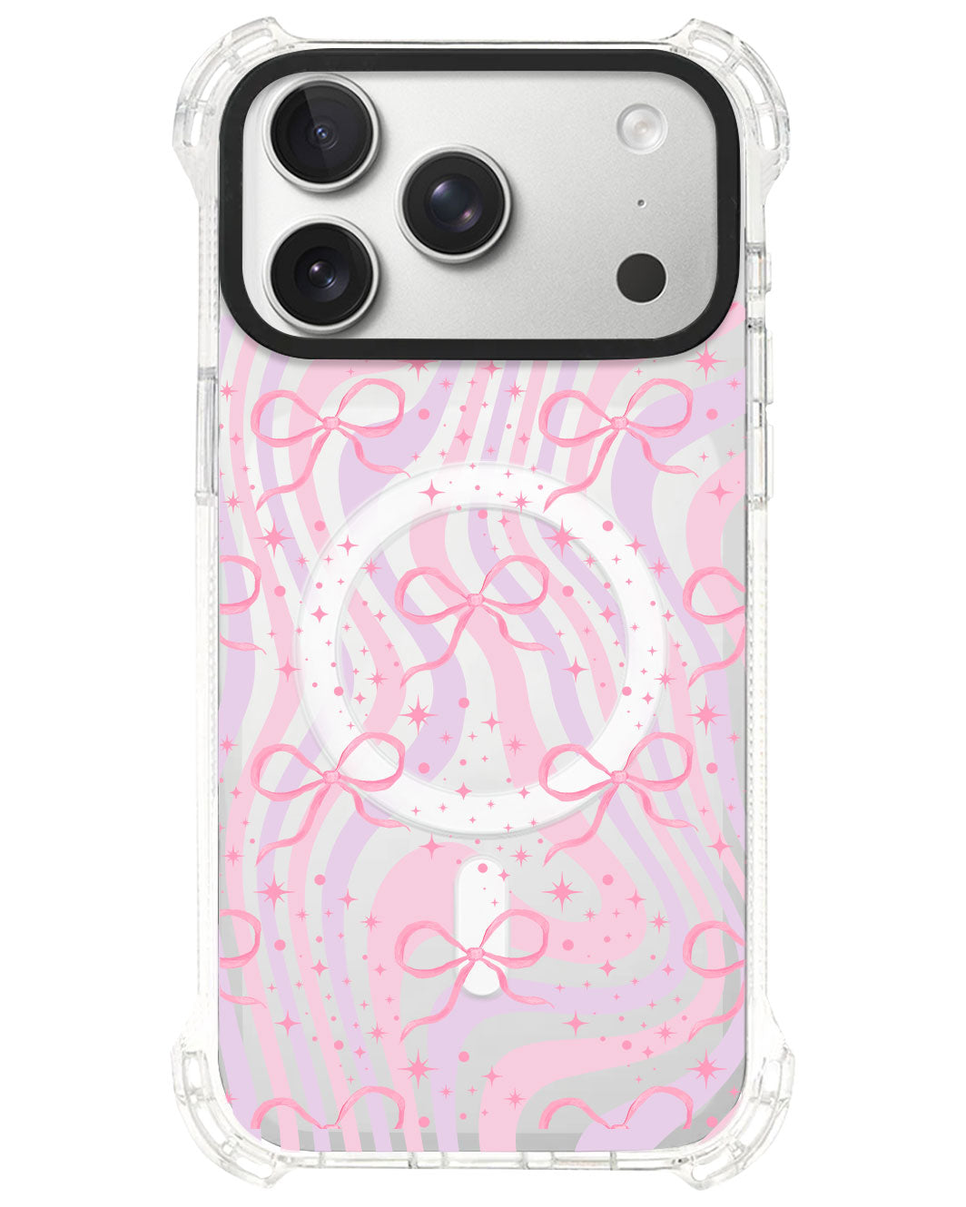 iPhone Rearguard UltimateS⁴ - Coquette Glittery Bow