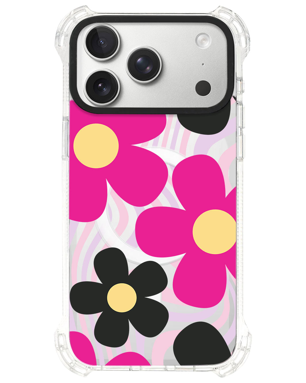 iPhone Rearguard UltimateS⁴ - Daisy Hot Pink
