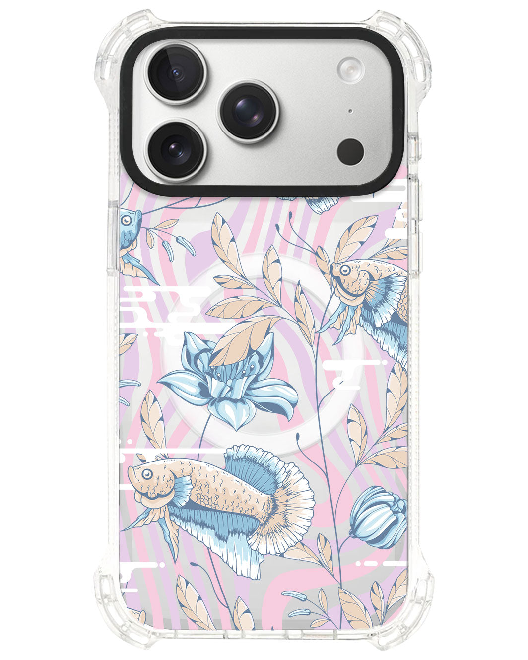 iPhone Rearguard UltimateS⁴ - Fish & Floral 4.0