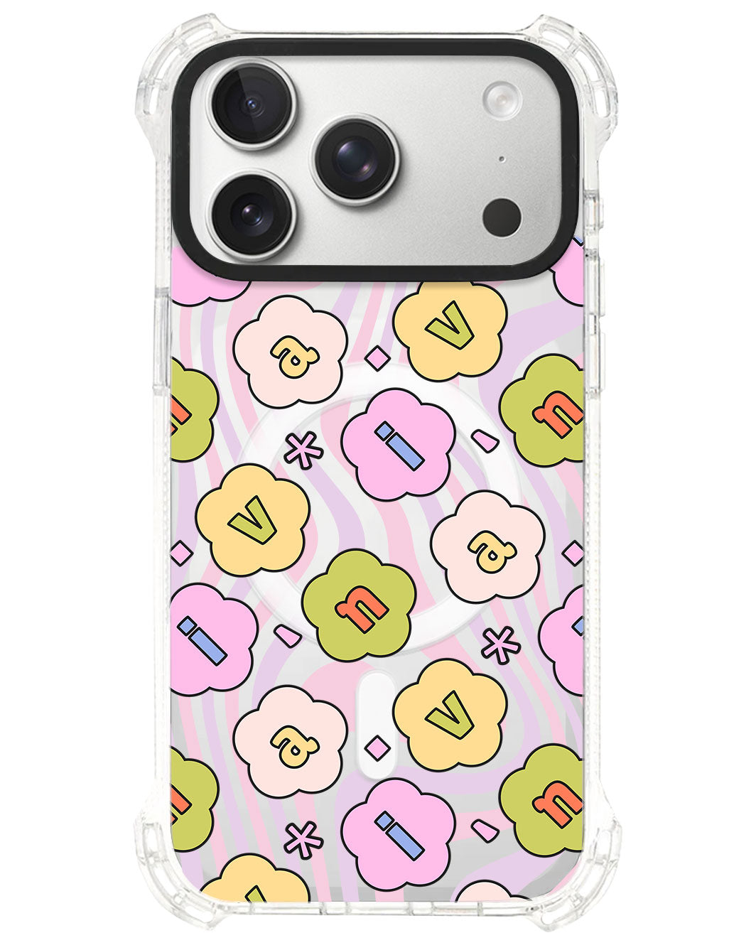 iPhone Rearguard UltimateS⁴ - CUSTOM MONOGRAM 3.0 Flower Petals 1.0