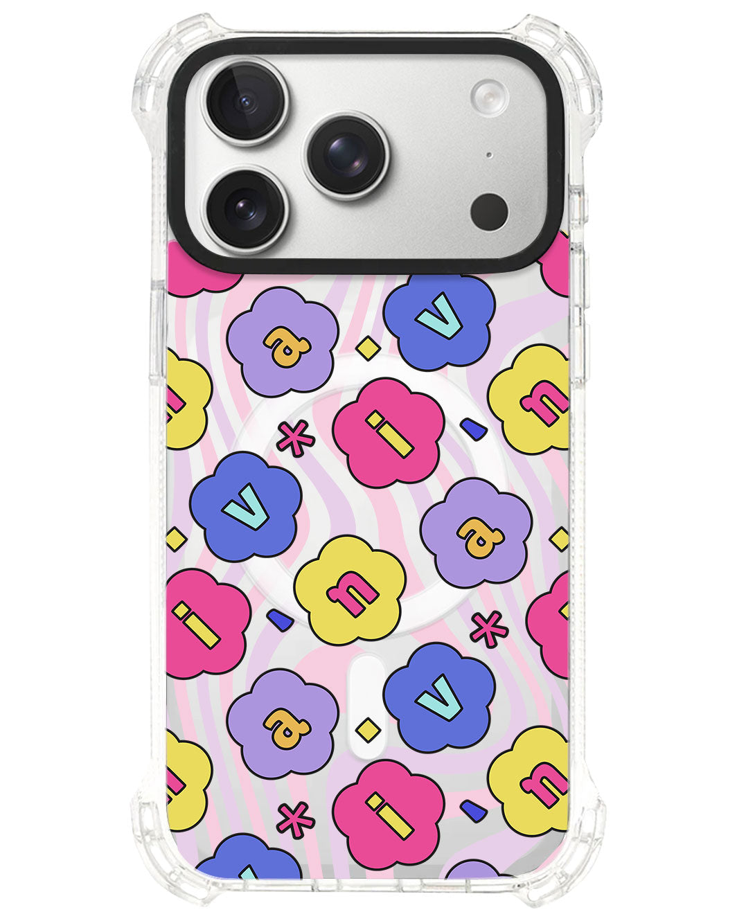 iPhone Rearguard UltimateS⁴ - CUSTOM MONOGRAM 3.0 Flower Petals 2.0