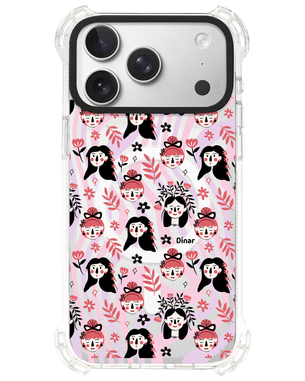 iPhone Rearguard UltimateS⁴ - Flowery Faces
