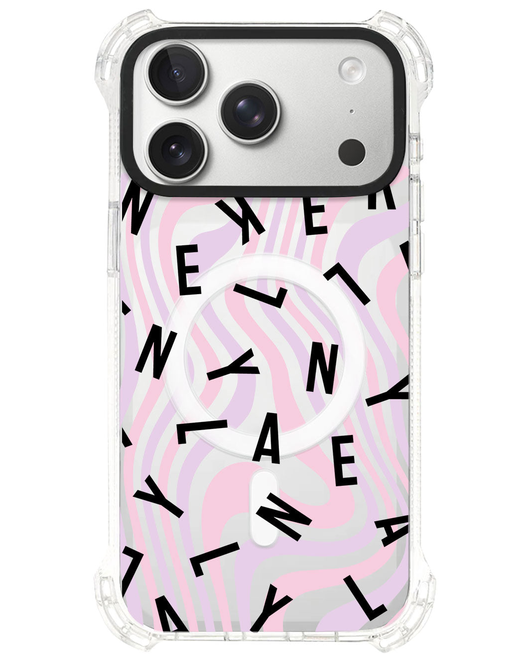 iPhone Ultimate Model-S⁴ - CUSTOM MONOGRAM 1.0 Noir