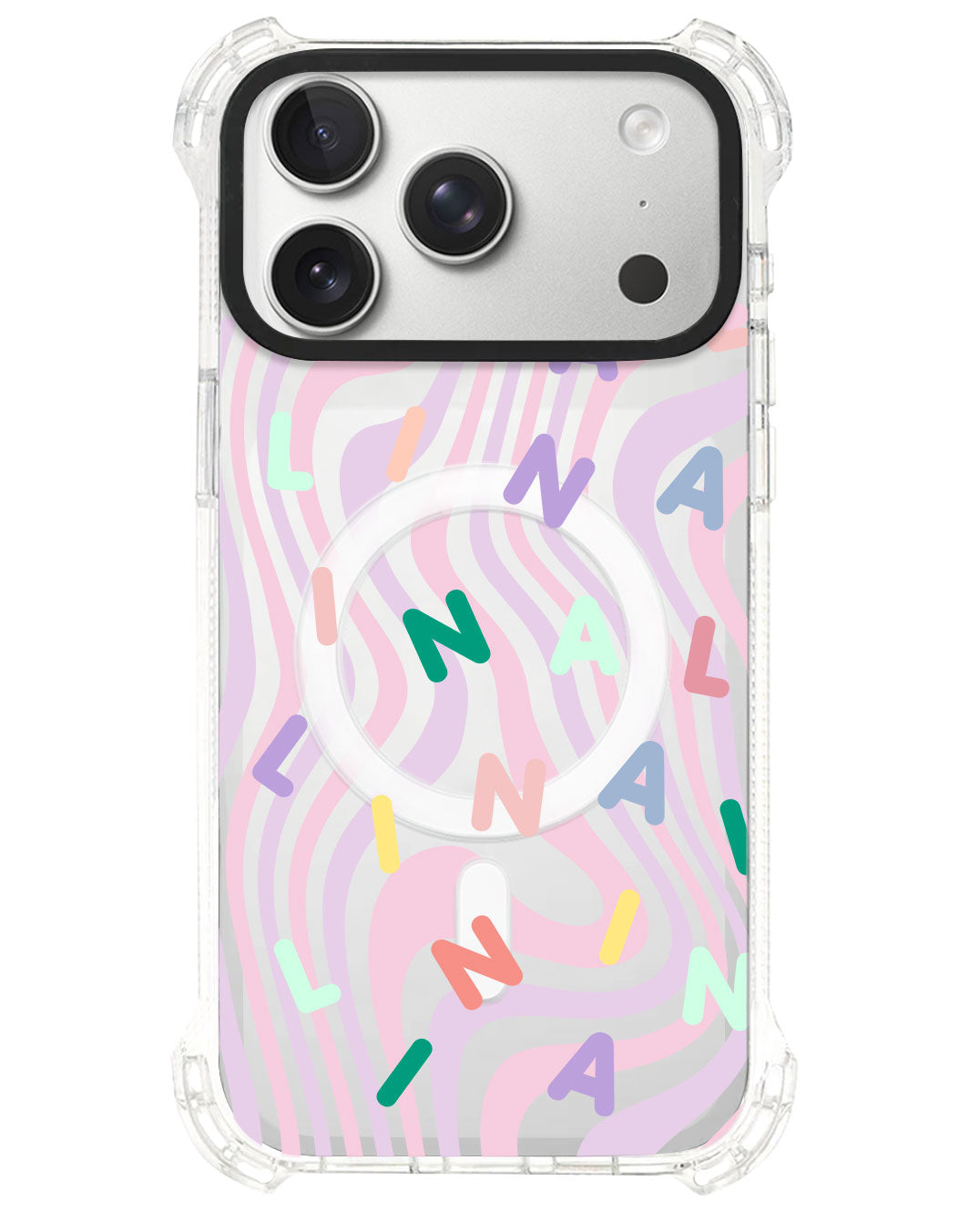 iPhone Rearguard UltimateS⁴ - CUSTOM MONOGRAM 2.0 Rainbow