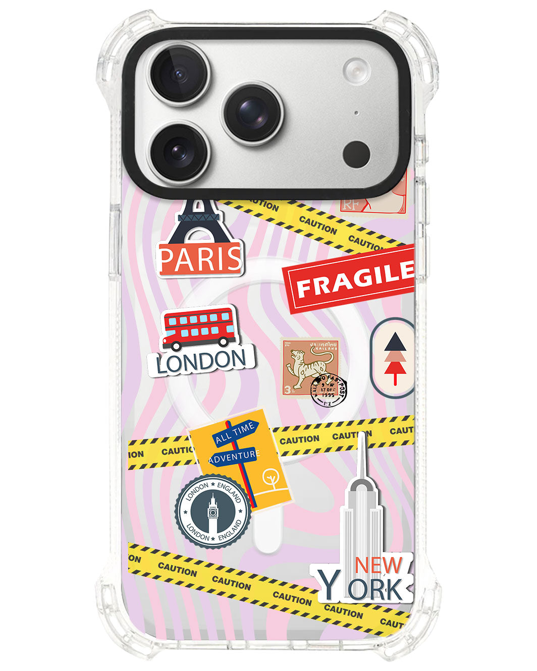 iPhone Rearguard UltimateS⁴ - Travel Stickers