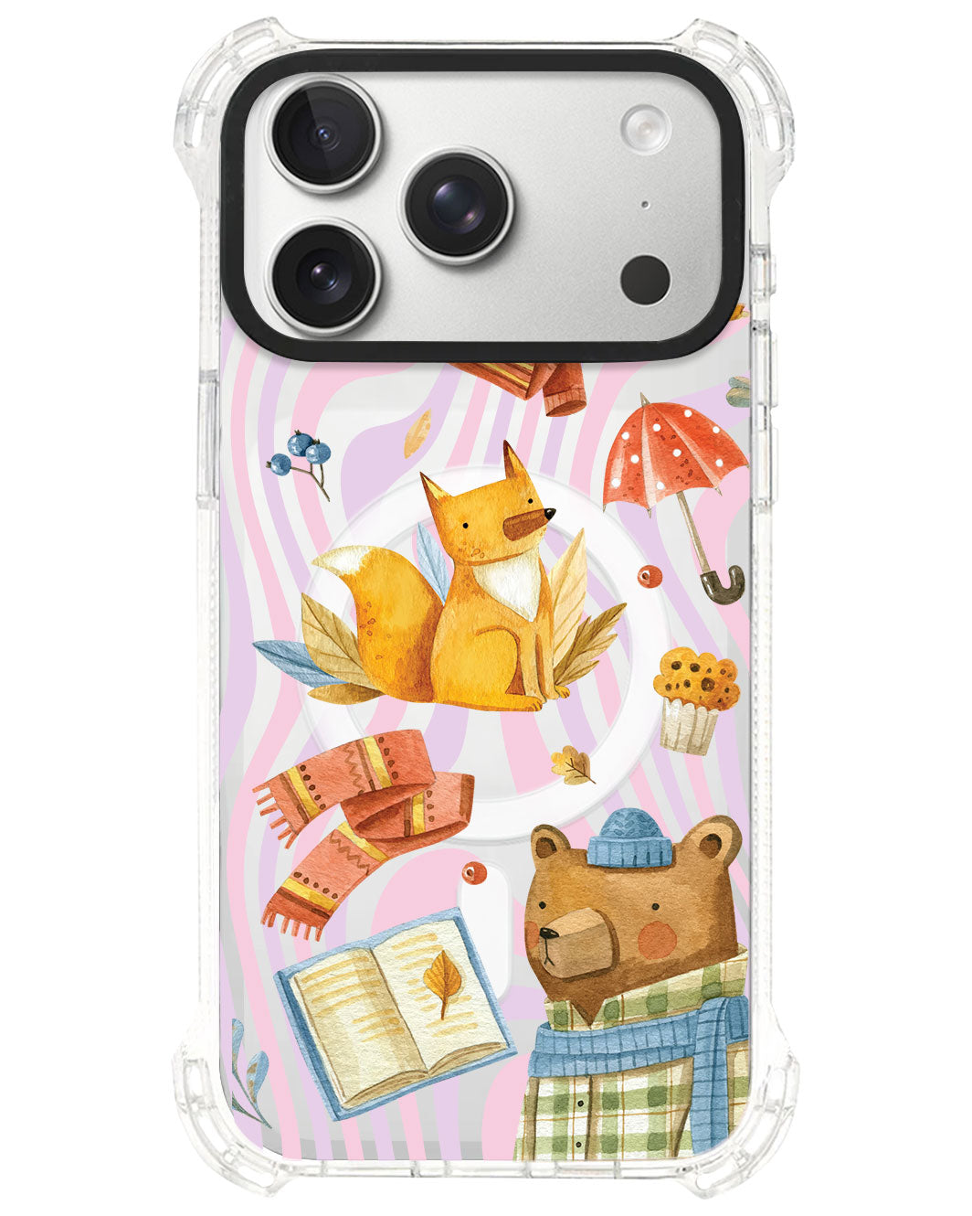 iPhone Rearguard UltimateS⁴ - Bear and Fox