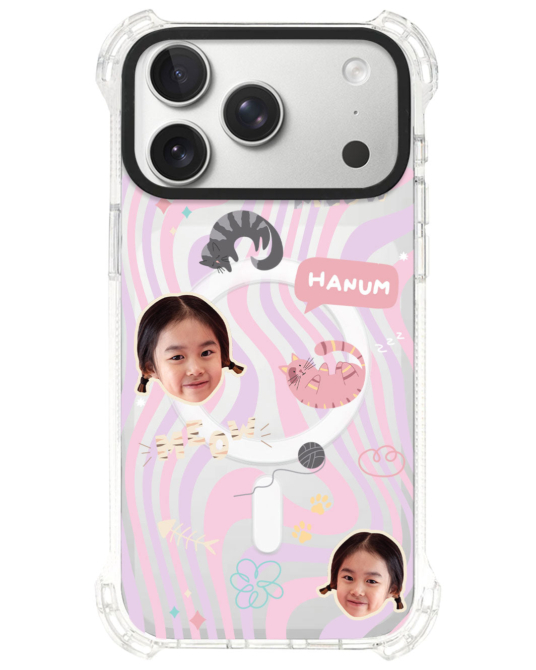 iPhone Rearguard UltimateS⁴ - Face Grid Kitty