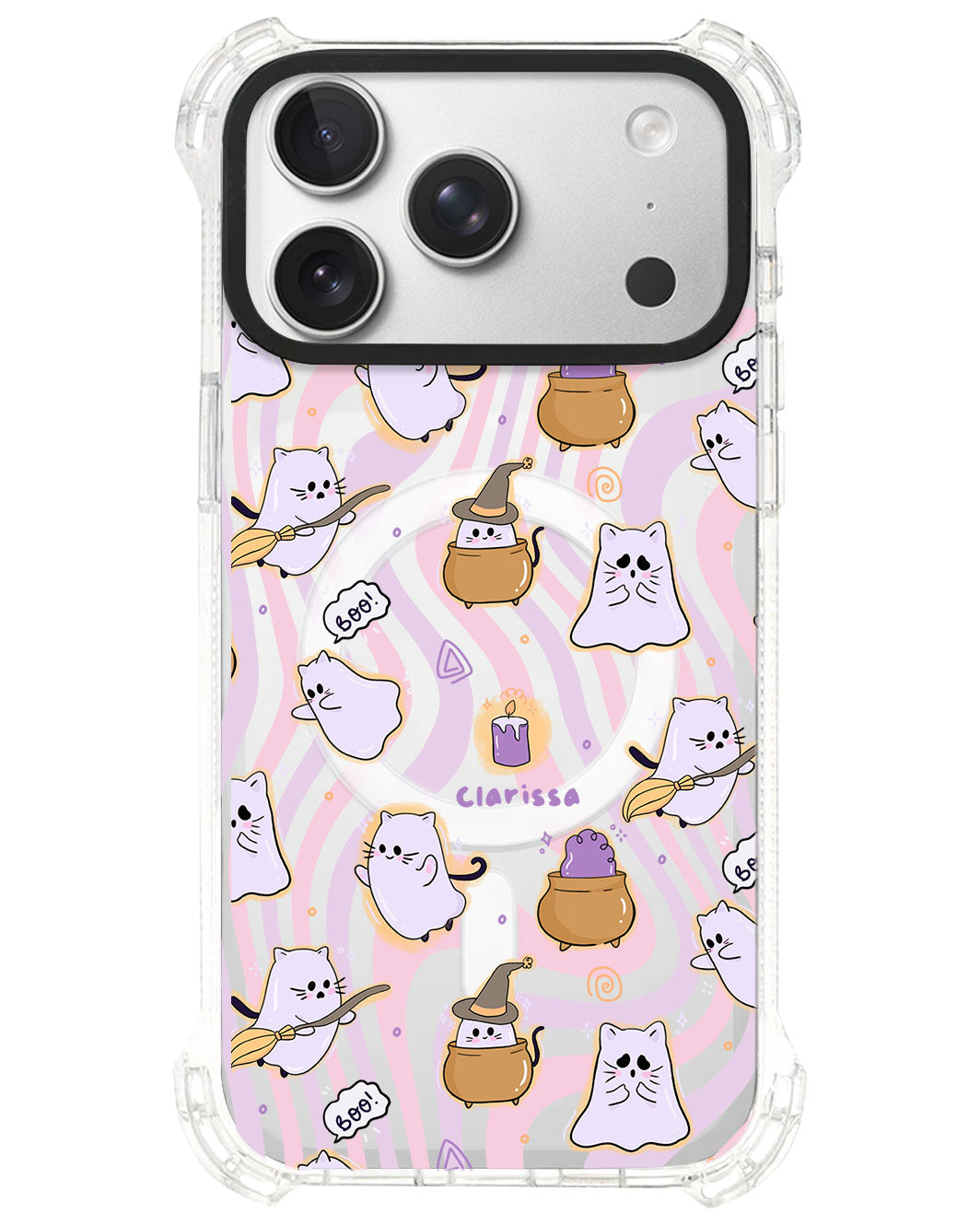 iPhone Rearguard UltimateS⁴ - Spooky cat