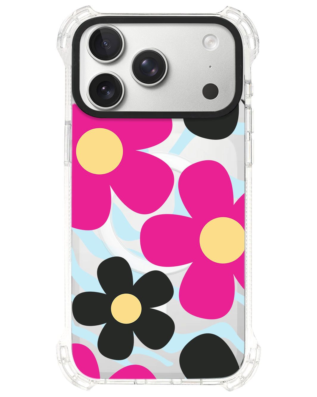 iPhone Rearguard UltimateS⁴ - Daisy Hot Pink