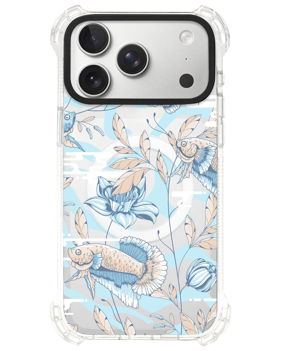 iPhone Rearguard UltimateS⁴ - Fish & Floral 4.0