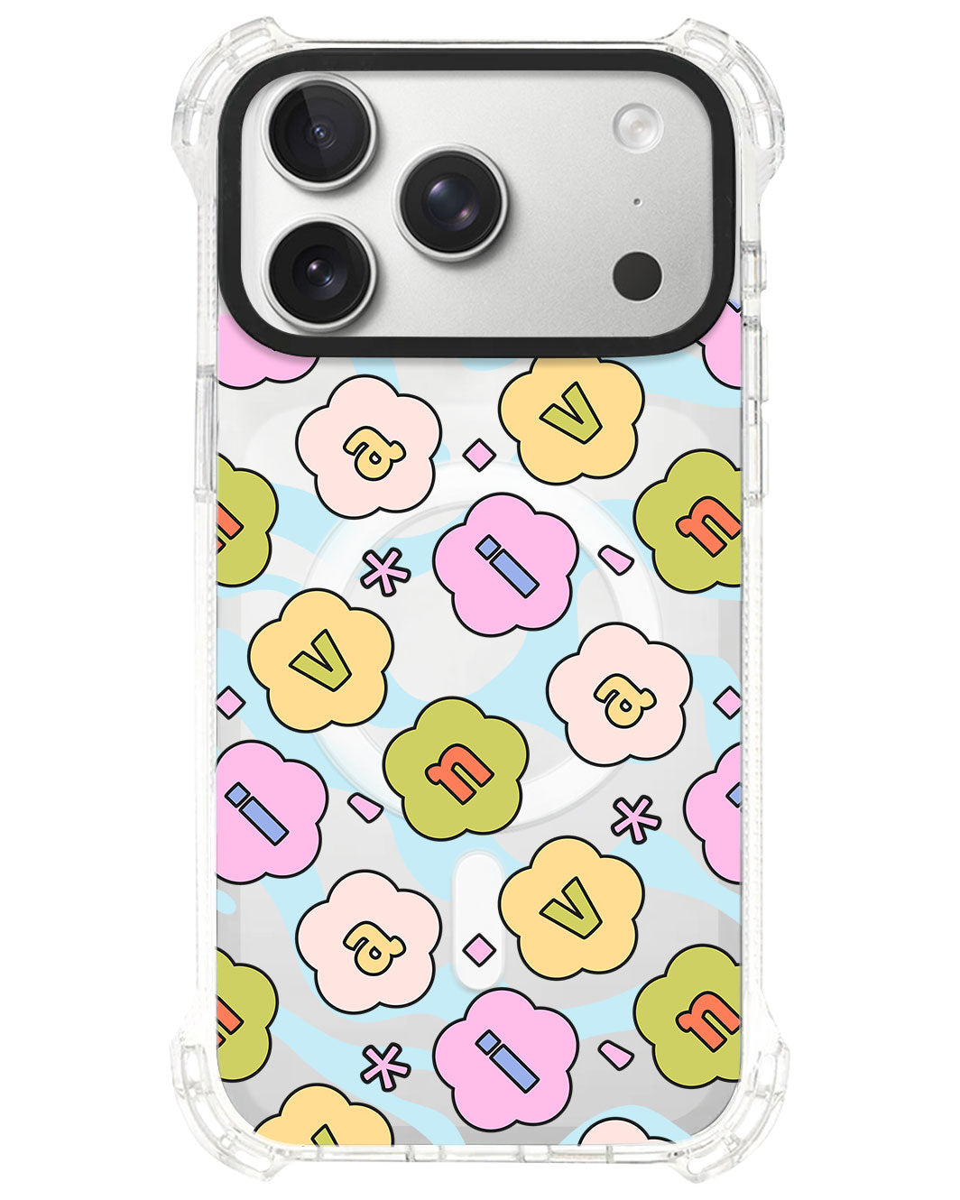 iPhone Rearguard UltimateS⁴ - CUSTOM MONOGRAM 3.0 Flower Petals 1.0
