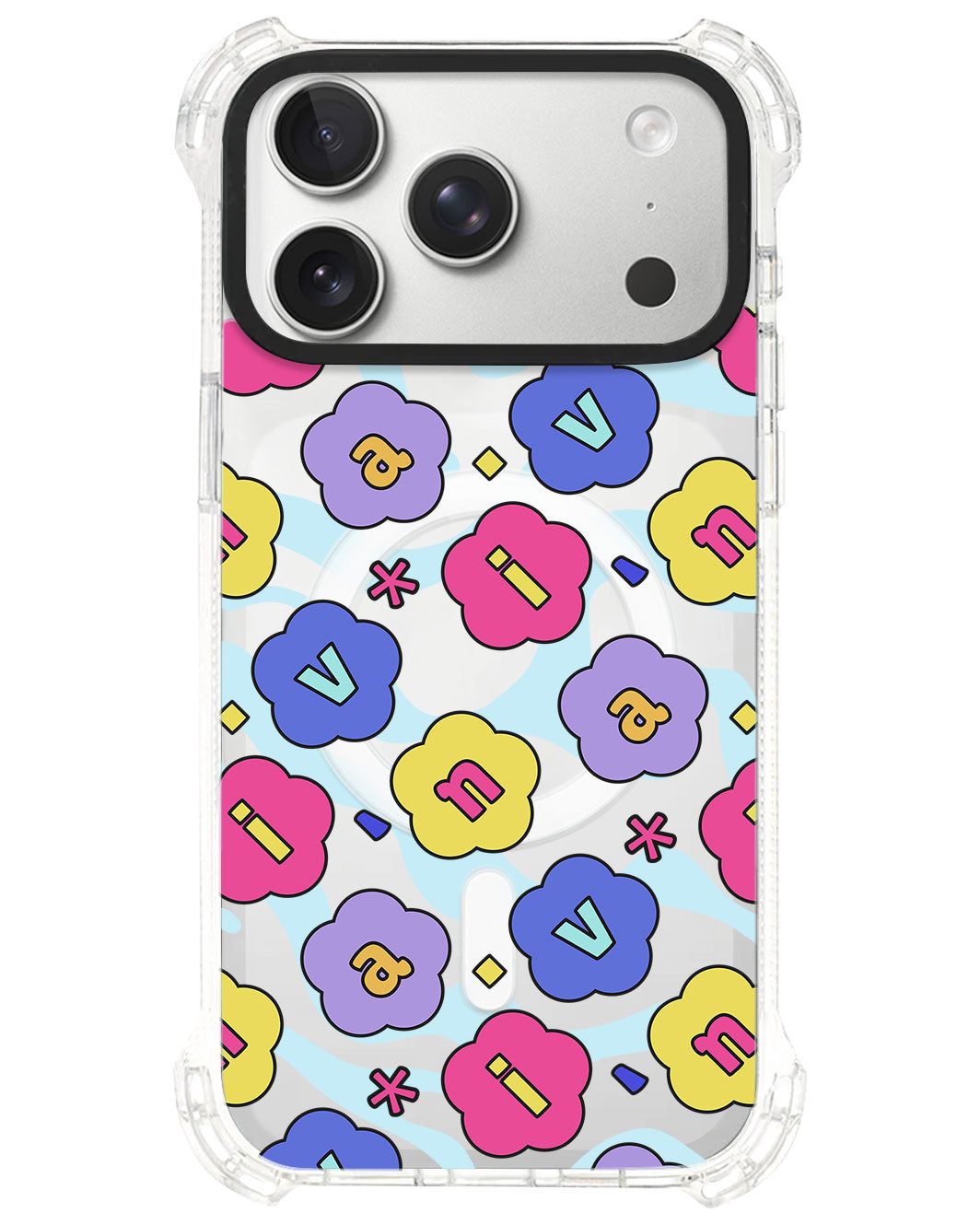 iPhone Rearguard UltimateS⁴ - CUSTOM MONOGRAM 3.0 Flower Petals 2.0