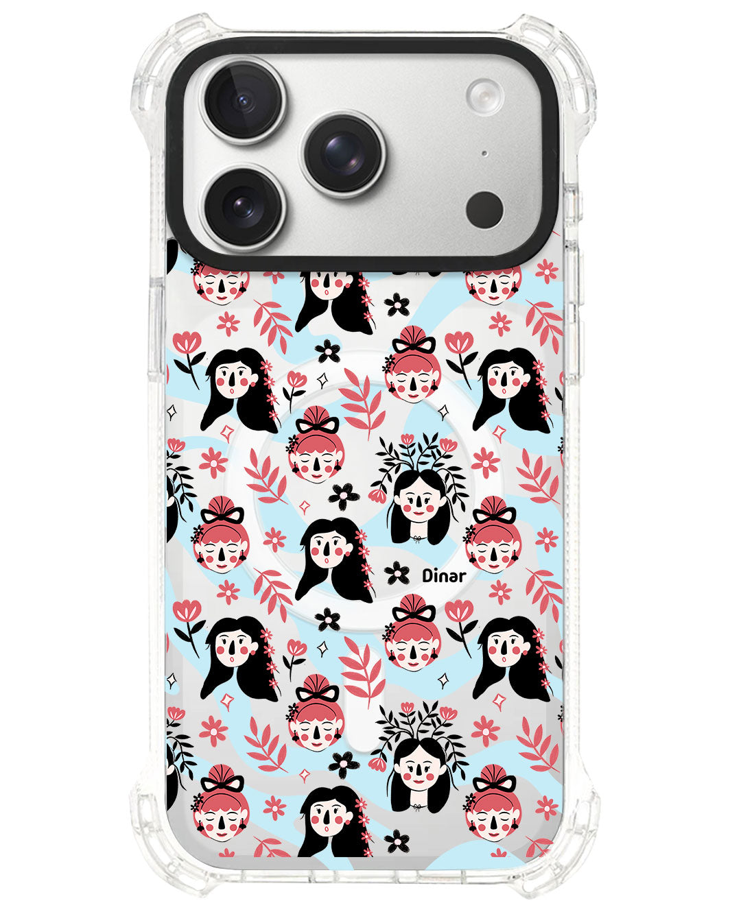 iPhone Rearguard UltimateS⁴ - Flowery Faces