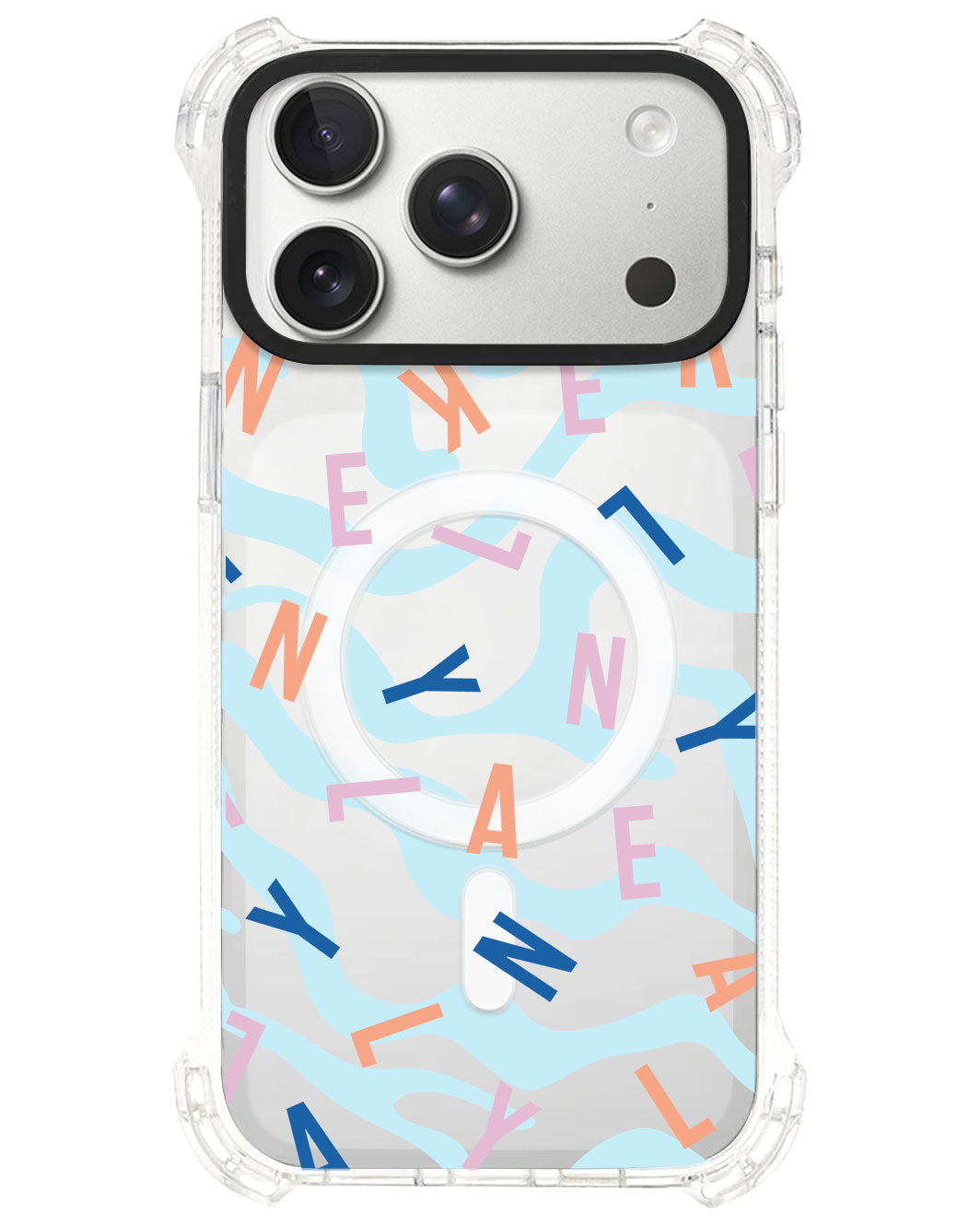 iPhone Ultimate Model-S⁴ - CUSTOM MONOGRAM 1.0 Rainbow