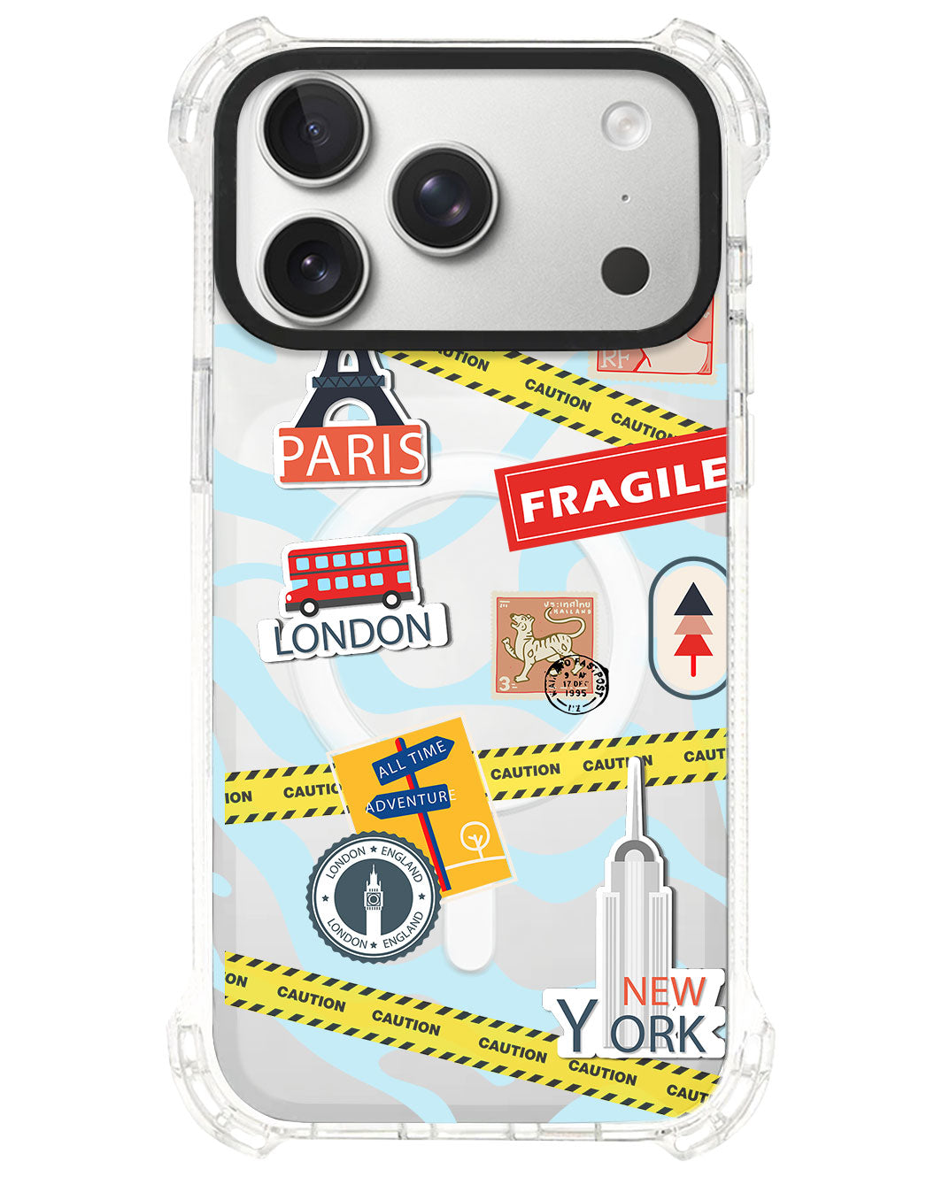 iPhone Rearguard UltimateS⁴ - Travel Stickers