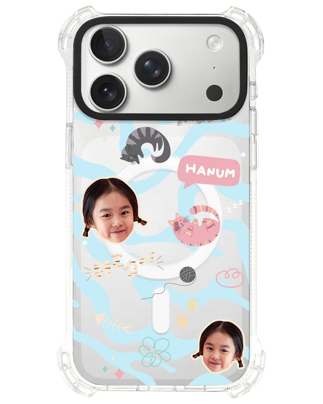 iPhone Rearguard UltimateS⁴ - Face Grid Kitty