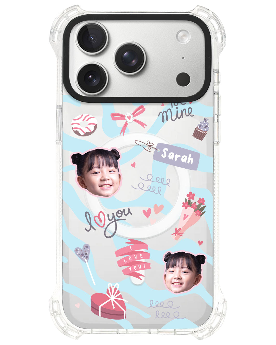 iPhone Rearguard UltimateS⁴ - Face Grid Lovely