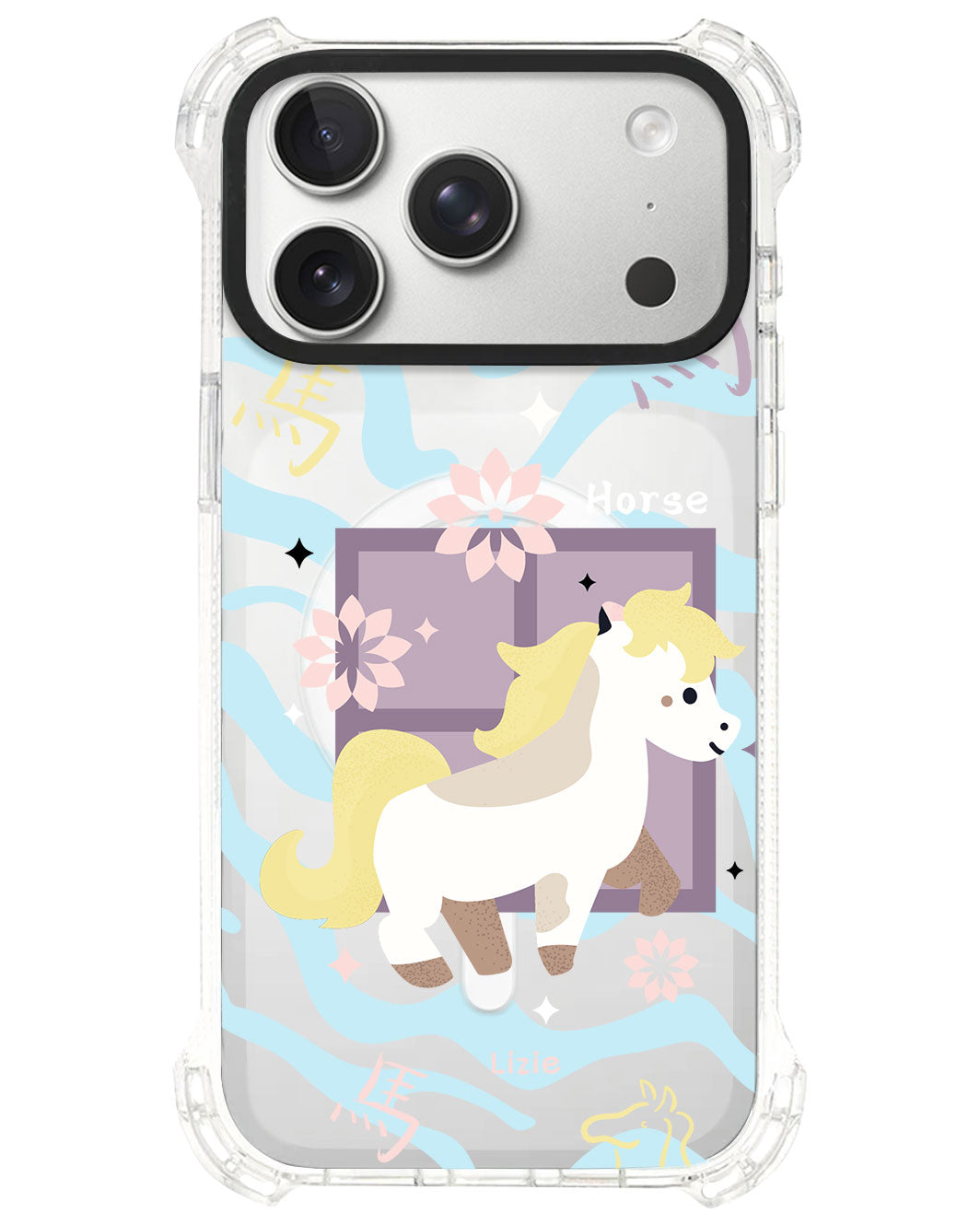 iPhone Rearguard UltimateS⁴ - Horse (Chinese Zodiac / Shio)