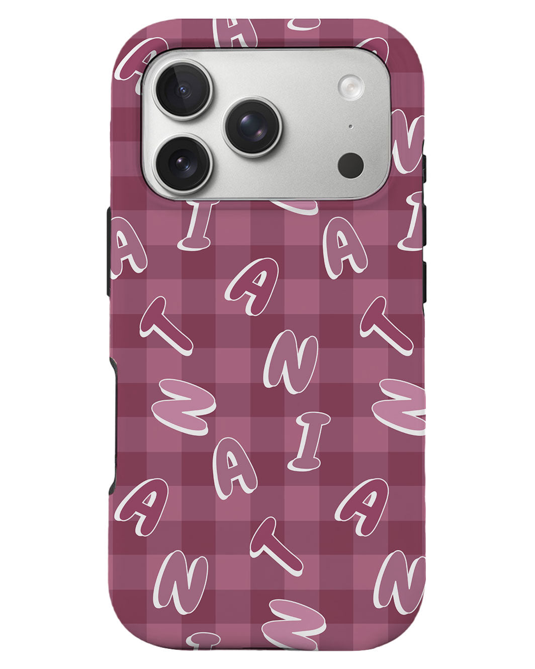 iPhone Rearguard Defender - CUSTOM MONOGRAM 3.0 Checkered 2.0