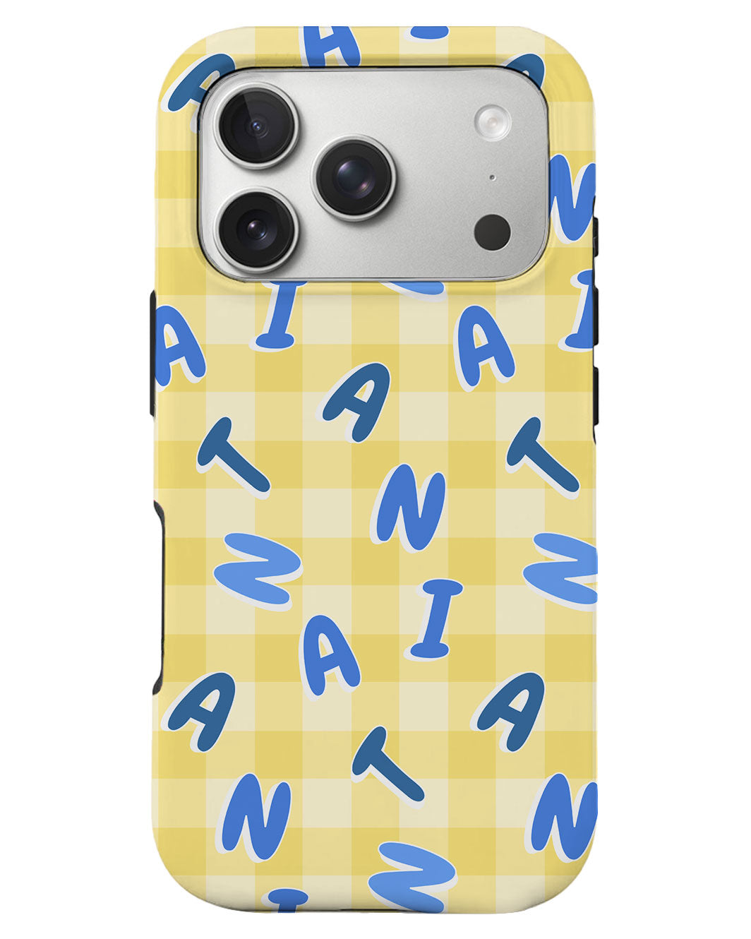 iPhone Rearguard Defender - CUSTOM MONOGRAM 3.0 Checkered 3.0