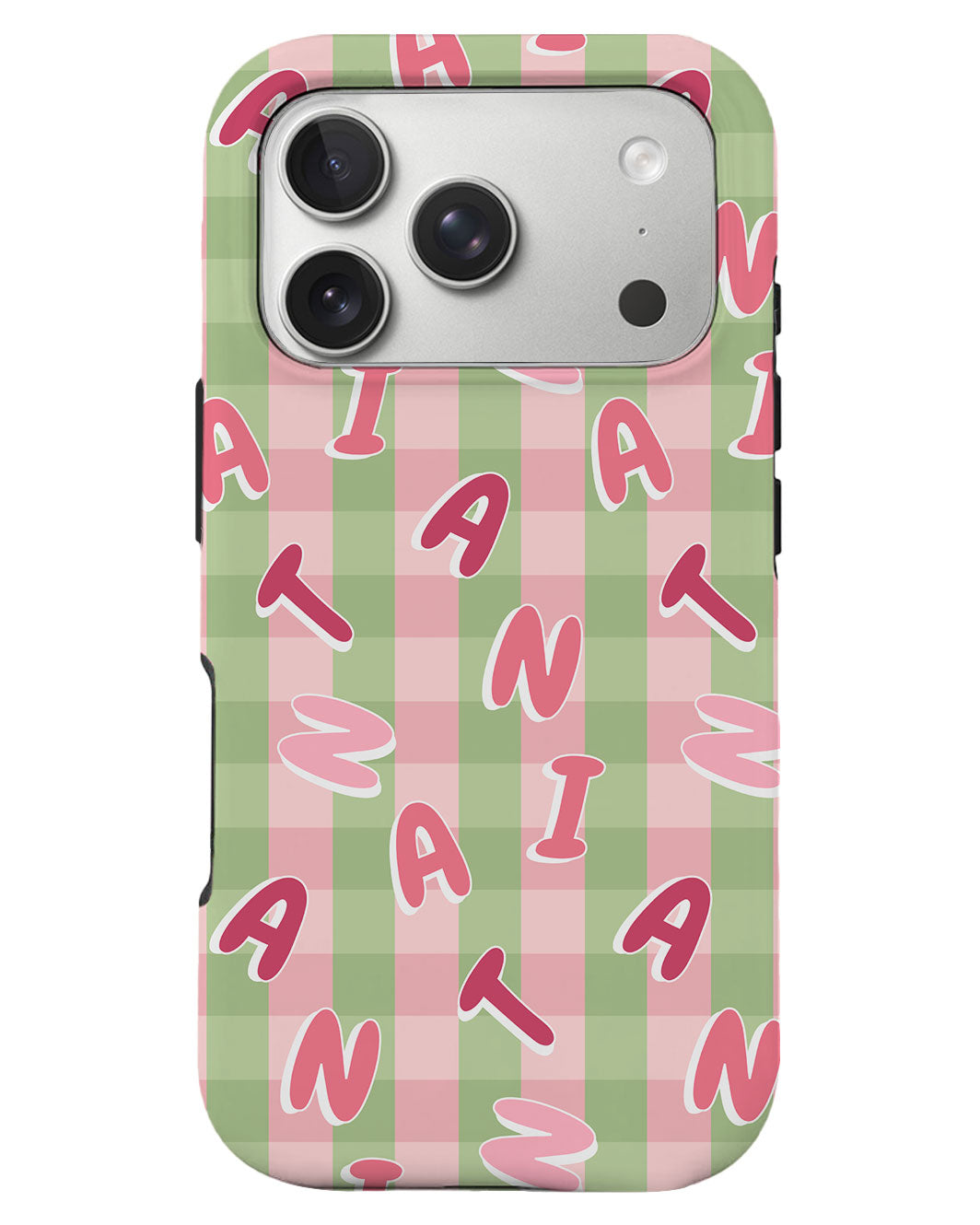 iPhone Rearguard Defender - CUSTOM MONOGRAM 3.0 Checkered 4.0
