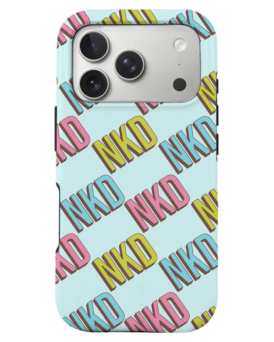 iPhone Rearguard Defender - CUSTOM MONOGRAM 3.0 Diagonal Initial 3.0