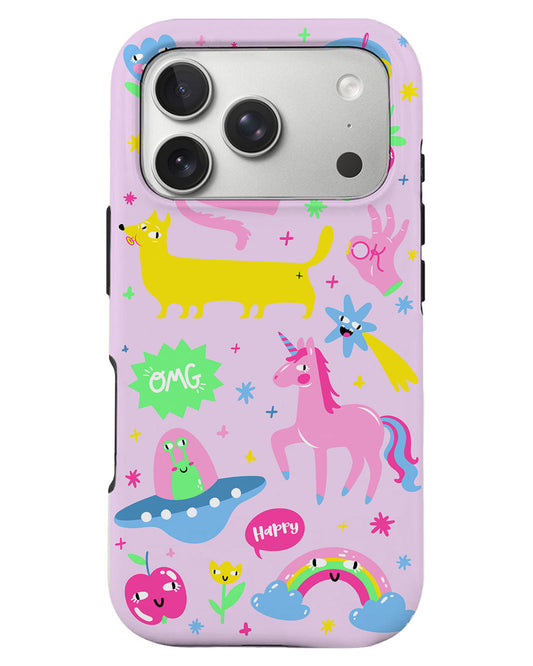 iPhone Rearguard Defender - Monster Say Good Mood