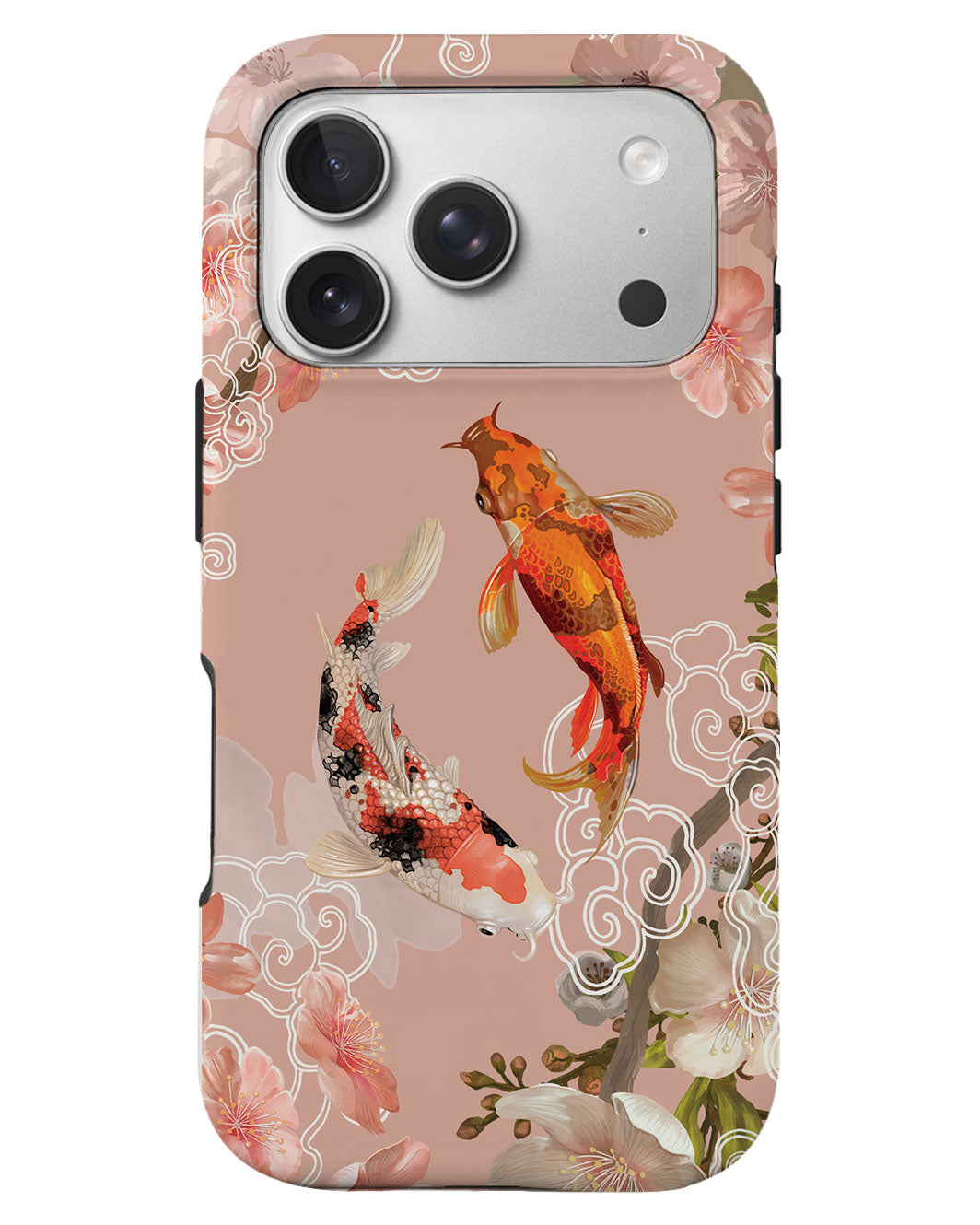 iPhone Rearguard Defender - ภาพวาดสีน้ำมัน ปลาคาร์ป