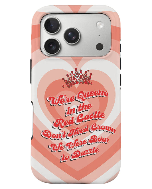 iPhone Rearguard Defender - กำมะหยี่สีแดง Luv