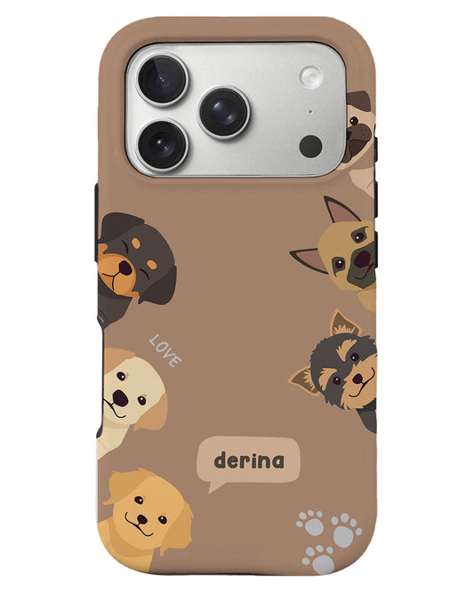 iPhone Rearguard Defender - ครอบครัว Ruff