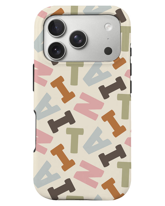 iPhone Rearguard Defender - CUSTOM MONOGRAM 3.0 Scattered Monogram 4.0