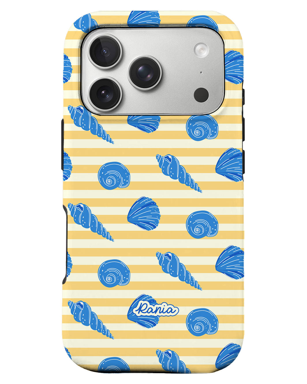 iPhone Rearguard Defender - Blue Sea Shells