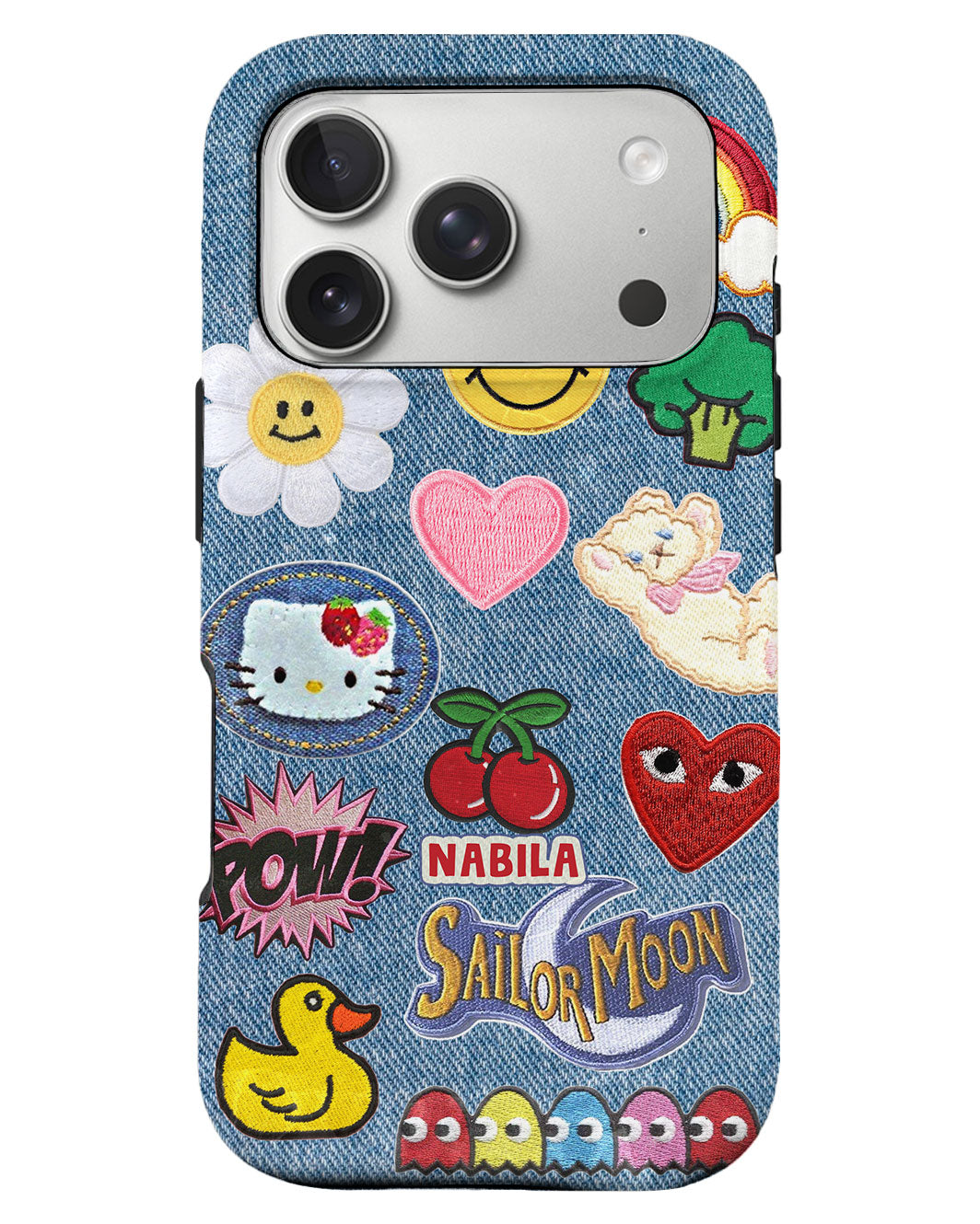 iPhone Rearguard Defender - Cute Denim