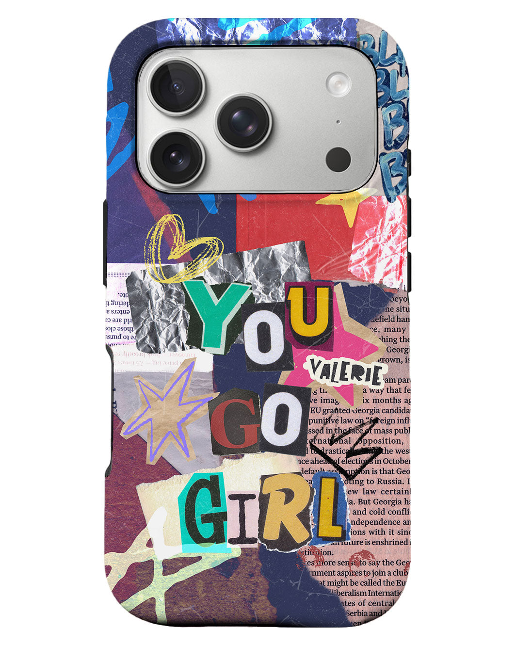 iPhone Rearguard Defender - Go Girl