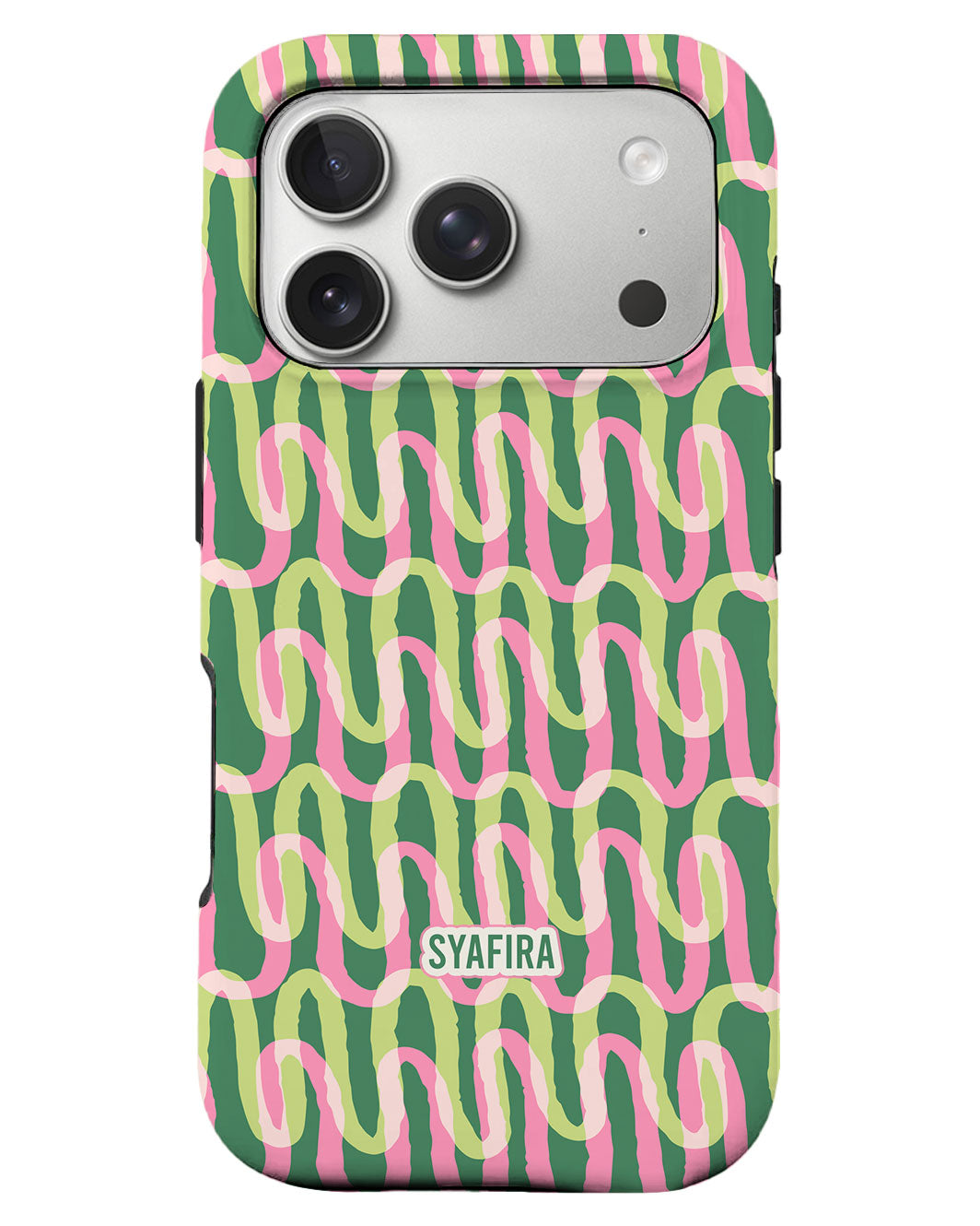 iPhone Rearguard Defender - Green Wires