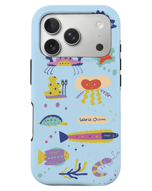 iPhone Rearguard Defender - Ocean World